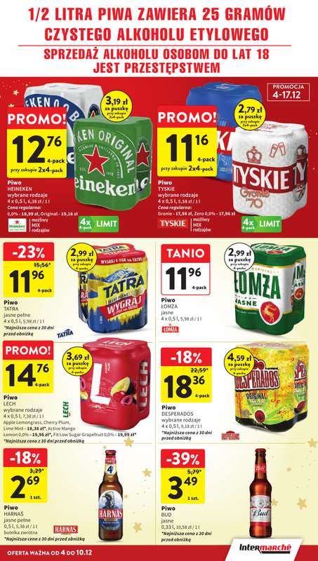 Intermarche - gazetka promocyjna Gazetka od czwartku 04.12 do środy 10.12 - strona 51