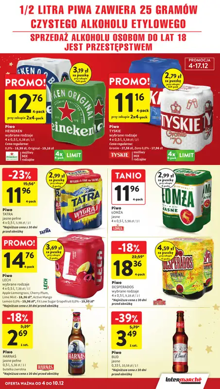 Intermarche - gazetka promocyjna Gazetka od czwartku 04.12 do środy 10.12 - strona 51