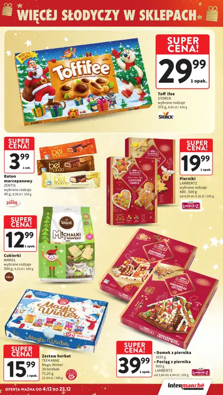 Intermarche - gazetka promocyjna Gazetka od czwartku 04.12 do środy 10.12 - strona 3