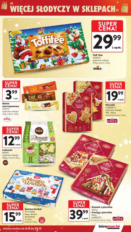 Intermarche - gazetka promocyjna Gazetka od czwartku 04.12 do środy 10.12 - strona 3