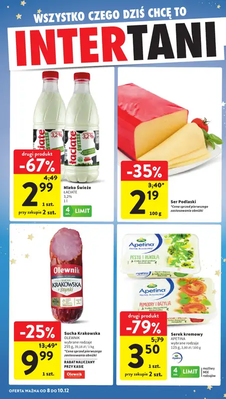 Intermarche - gazetka promocyjna Gazetka od czwartku 04.12 do środy 10.12 - strona 58