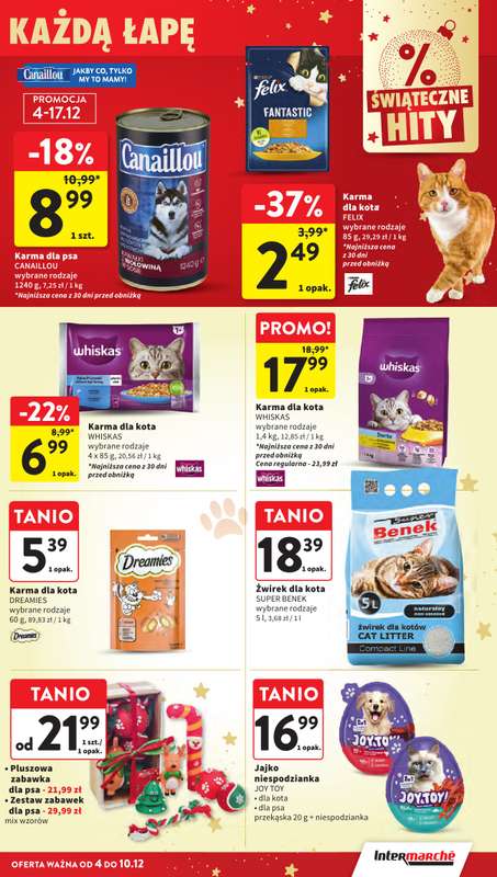Intermarche - gazetka promocyjna Gazetka od czwartku 04.12 do środy 10.12 - strona 57
