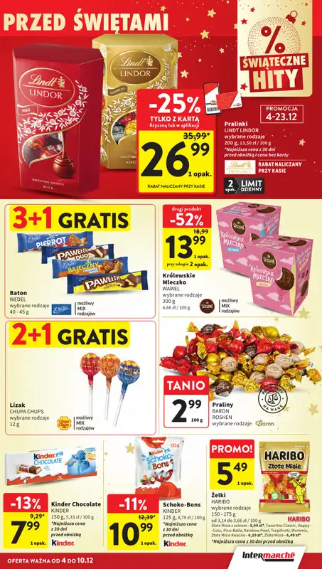 Intermarche - gazetka promocyjna Gazetka od czwartku 04.12 do środy 10.12 - strona 49