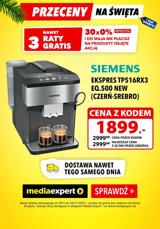 Media Expert - gazetka promocyjna Przeceny na święta: Najlepsze okazje czekają w Media Expert! od środy 03.12 do piątku 05.12 - strona 4