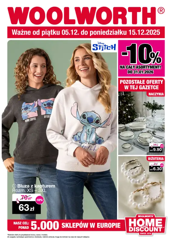 Woolworth - gazetka promocyjna Gazetka od piątku 05.12 do poniedziałku 15.12