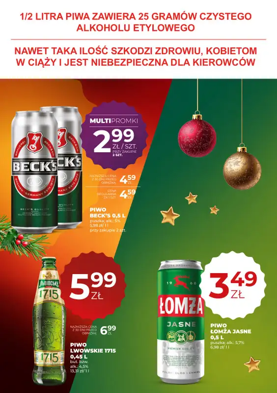 Duży Ben - gazetka promocyjna Gazetka piwna od środy 03.12 do wtorku 16.12 - strona 4