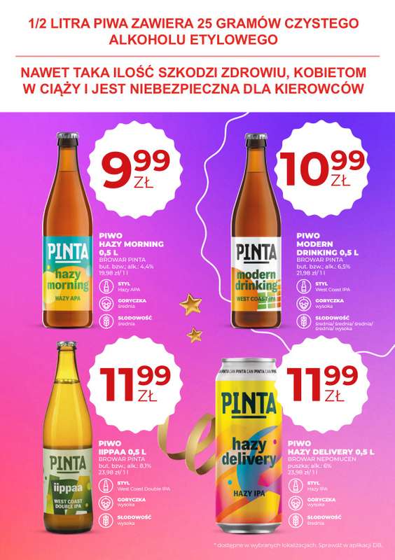 Duży Ben - gazetka promocyjna Gazetka piwna od środy 03.12 do wtorku 16.12 - strona 13