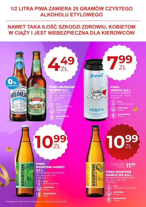 Duży Ben - gazetka promocyjna Gazetka piwna od środy 03.12 do wtorku 16.12 - strona 12