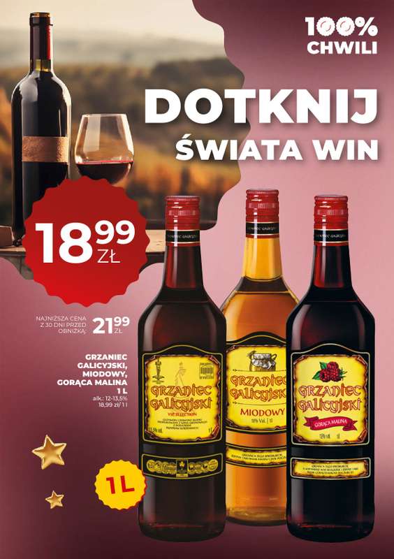 Duży Ben - gazetka promocyjna Gazetka alkoholowa od środy 03.12 do wtorku 06.01 - strona 14