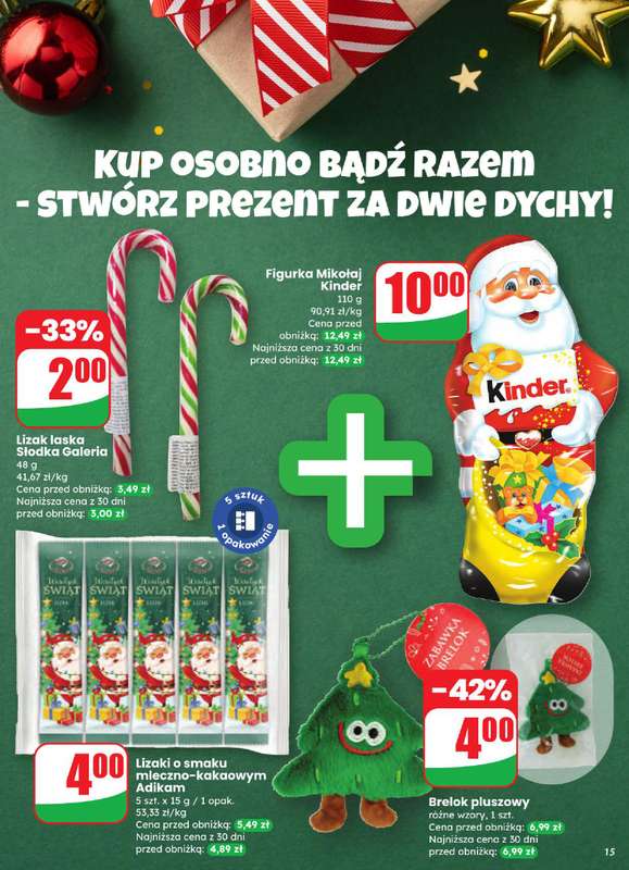 Dino - gazetka promocyjna Gazetka od środy 03.12 do wtorku 09.12 - strona 15