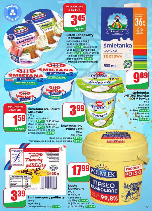 Dino - gazetka promocyjna Gazetka od środy 03.12 do wtorku 09.12 - strona 45