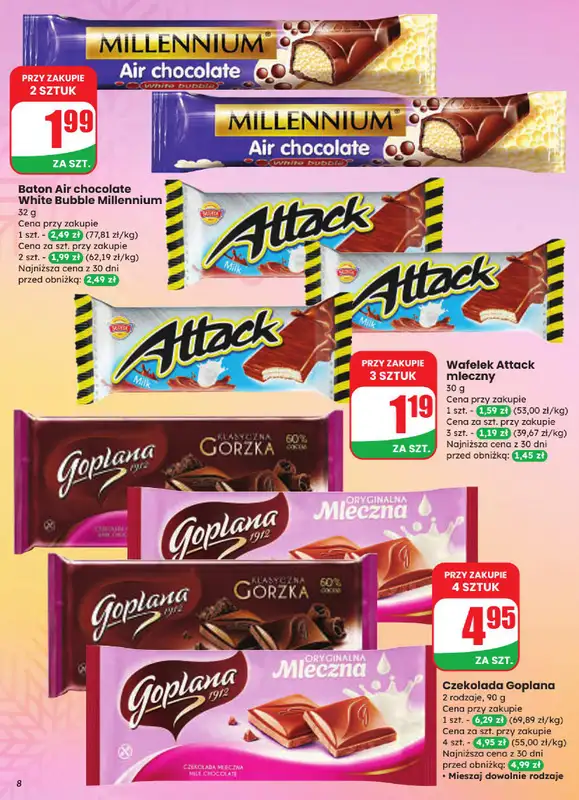 Dino - gazetka promocyjna Gazetka od środy 03.12 do wtorku 09.12 - strona 8