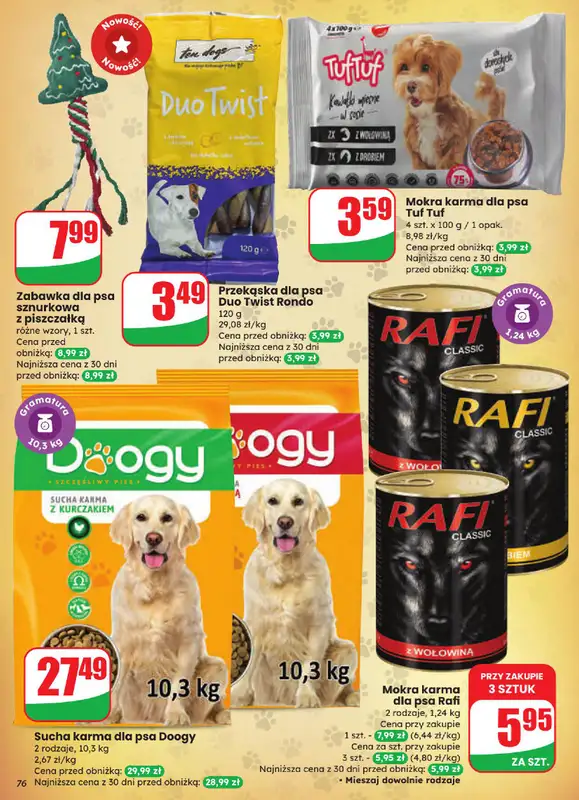 Dino - gazetka promocyjna Gazetka od środy 03.12 do wtorku 09.12 - strona 76