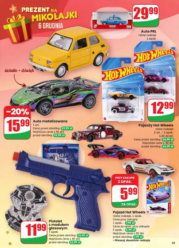 Dino - gazetka promocyjna Gazetka od środy 03.12 do wtorku 09.12 - strona 63