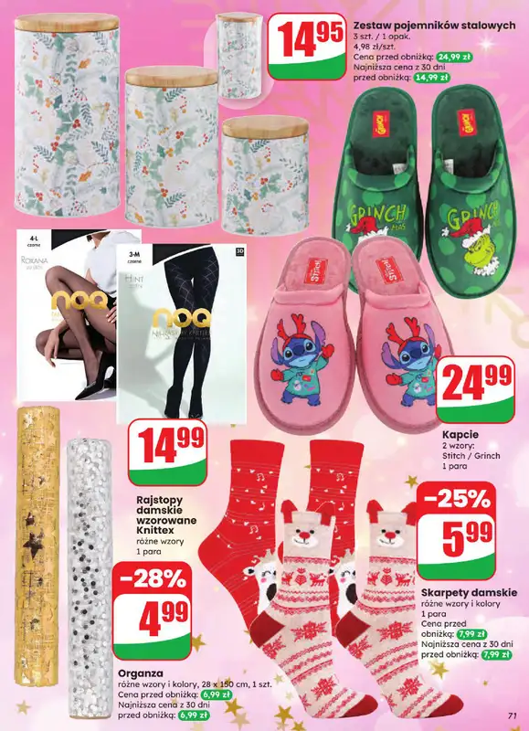 Dino - gazetka promocyjna Gazetka od środy 03.12 do wtorku 09.12 - strona 71