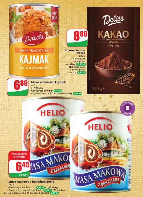 Dino - gazetka promocyjna Gazetka od środy 03.12 do wtorku 09.12 - strona 26