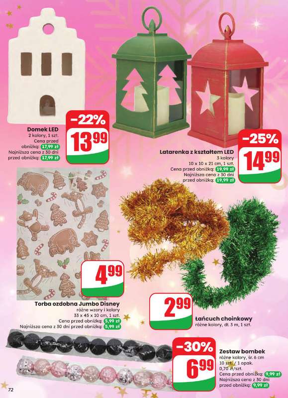 Dino - gazetka promocyjna Gazetka od środy 03.12 do wtorku 09.12 - strona 72
