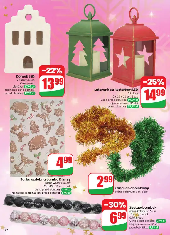 Dino - gazetka promocyjna Gazetka od środy 03.12 do wtorku 09.12 - strona 72