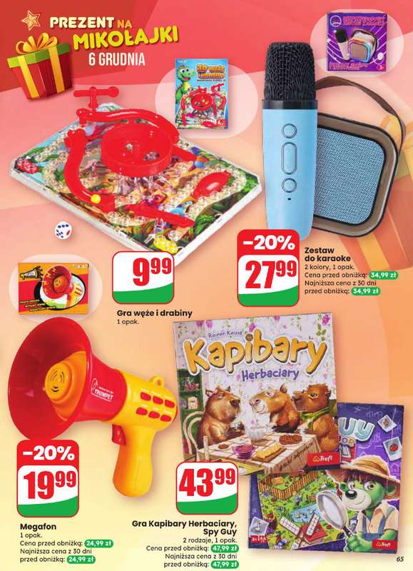 Dino - gazetka promocyjna Gazetka od środy 03.12 do wtorku 09.12 - strona 65