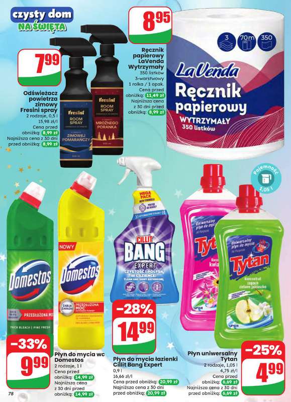 Dino - gazetka promocyjna Gazetka od środy 03.12 do wtorku 09.12 - strona 78