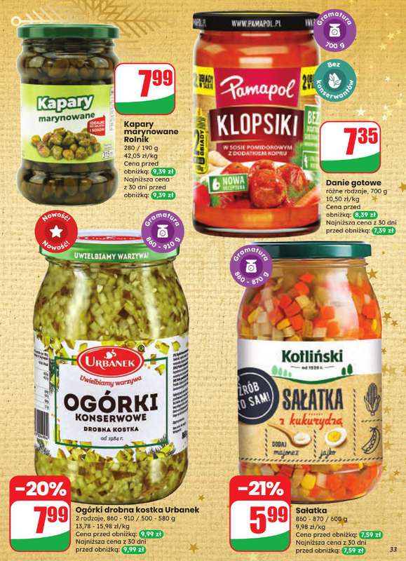 Dino - gazetka promocyjna Gazetka od środy 03.12 do wtorku 09.12 - strona 33