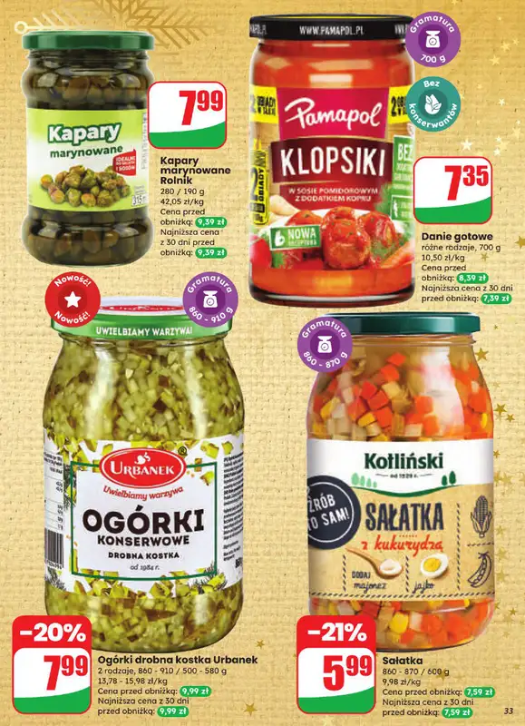 Dino - gazetka promocyjna Gazetka od środy 03.12 do wtorku 09.12 - strona 33