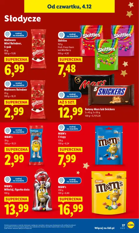 Lidl - gazetka promocyjna Oferta od czwartku od czwartku 04.12 do niedzieli 07.12 - strona 29