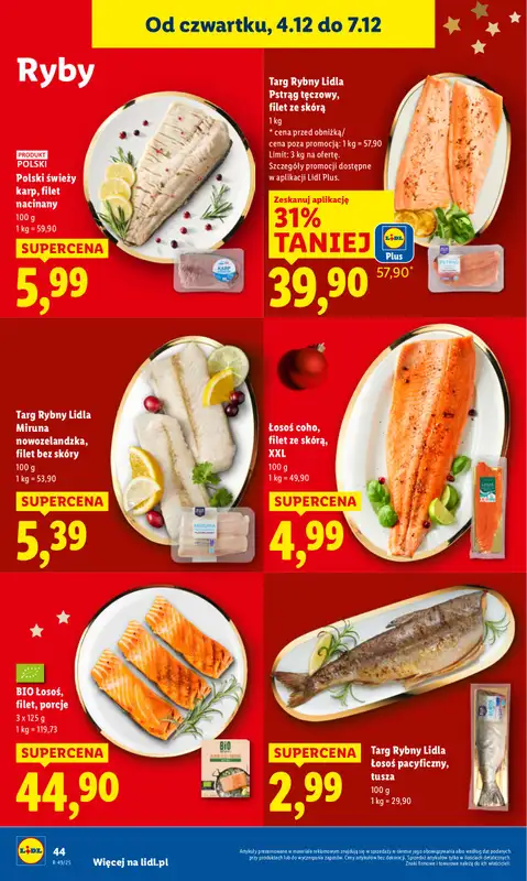 Lidl - gazetka promocyjna Oferta od czwartku od czwartku 04.12 do niedzieli 07.12 - strona 46