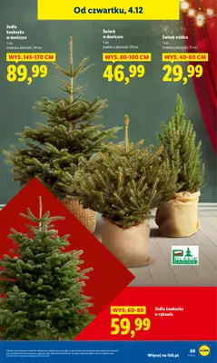 Lidl - gazetka promocyjna Oferta od czwartku od czwartku 04.12 do niedzieli 07.12 - strona 71