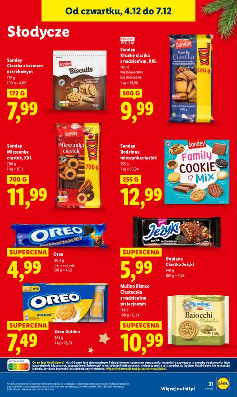Lidl - gazetka promocyjna Oferta od czwartku od czwartku 04.12 do niedzieli 07.12 - strona 33