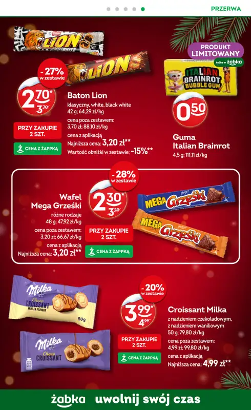 Żabka - gazetka promocyjna Gazetka od środy 03.12 do wtorku 16.12 - strona 58