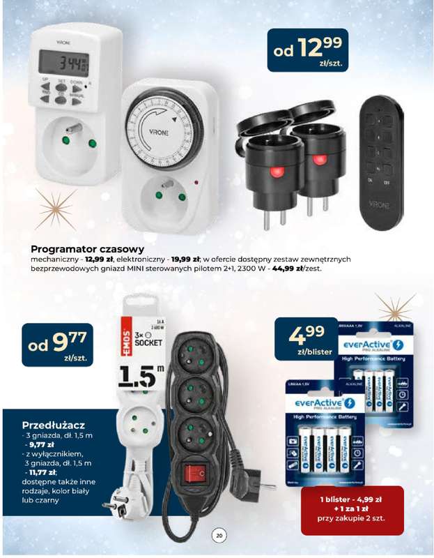 PSB Mrówka - gazetka promocyjna Gazetka od czwartku 04.12 do soboty 14.02 - strona 20