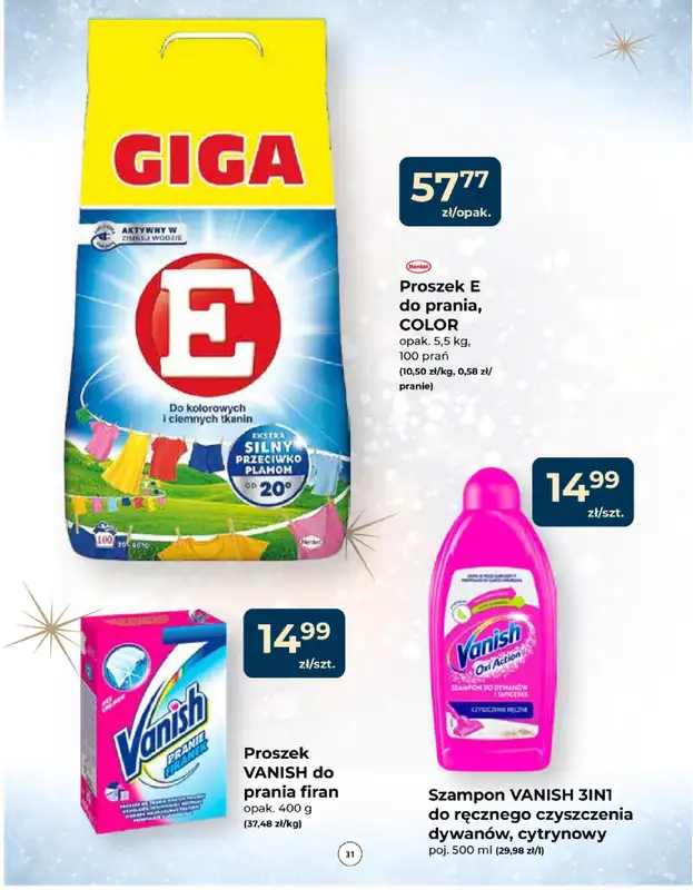 PSB Mrówka - gazetka promocyjna Gazetka od czwartku 04.12 do soboty 14.02 - strona 31