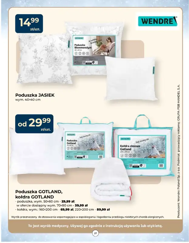 PSB Mrówka - gazetka promocyjna Gazetka od czwartku 04.12 do soboty 14.02 - strona 27