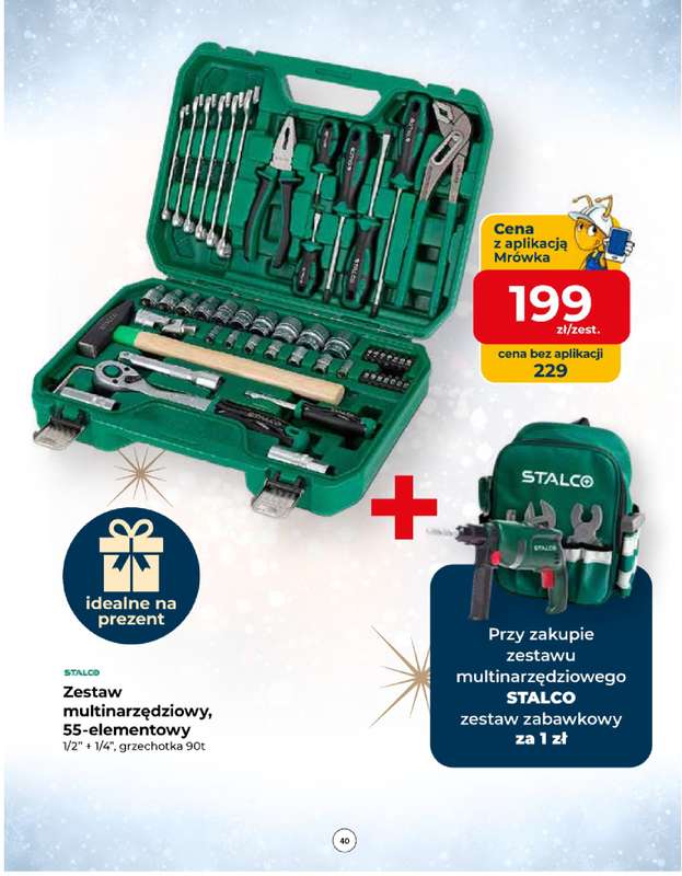 PSB Mrówka - gazetka promocyjna Gazetka od czwartku 04.12 do soboty 14.02 - strona 40