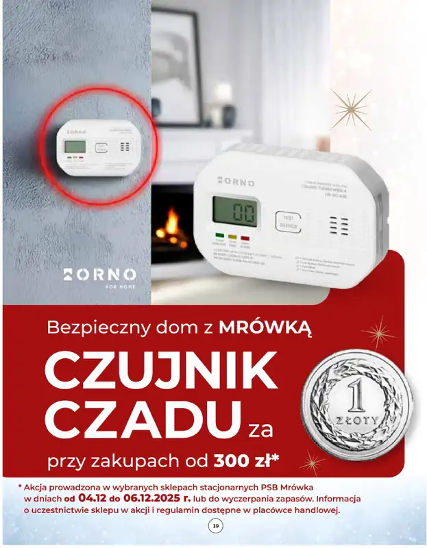 PSB Mrówka - gazetka promocyjna Gazetka od czwartku 04.12 do soboty 14.02 - strona 39