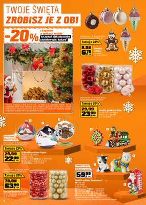 OBI - gazetka promocyjna Gazetka od środy 03.12 do środy 31.12 - strona 4
