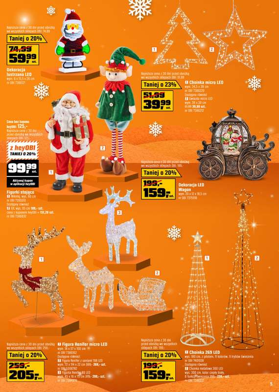 OBI - gazetka promocyjna Gazetka od środy 03.12 do środy 31.12 - strona 5