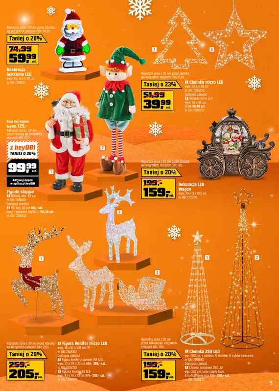 OBI - gazetka promocyjna Gazetka od środy 03.12 do środy 31.12 - strona 5