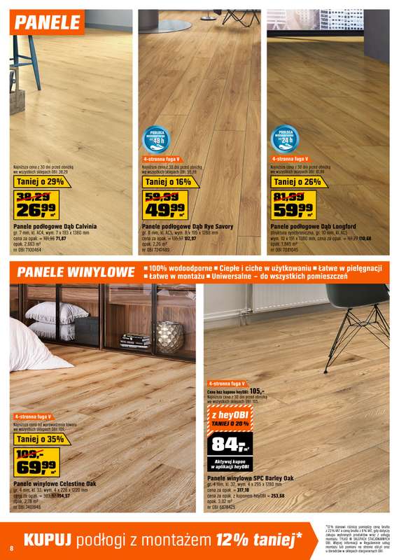 OBI - gazetka promocyjna Gazetka od środy 03.12 do środy 31.12 - strona 8