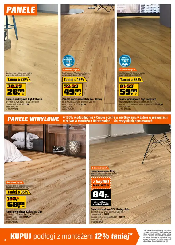 OBI - gazetka promocyjna Gazetka od środy 03.12 do środy 31.12 - strona 8