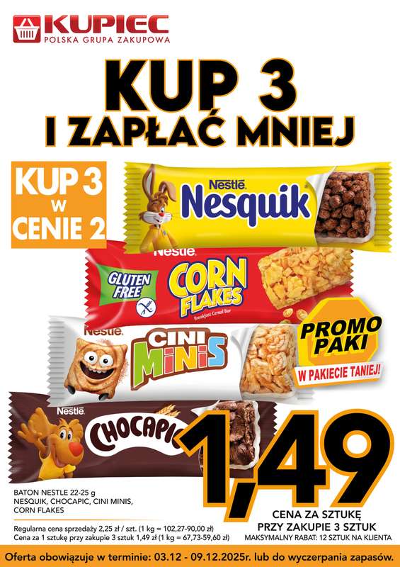 Kupiec - gazetka promocyjna Promopaki od środy 03.12 do wtorku 09.12 - strona 8