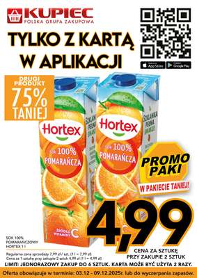 Kupiec - gazetka promocyjna Promopaki od środy 03.12 do wtorku 09.12 - strona 11