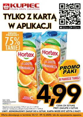 Kupiec - gazetka promocyjna Promopaki od środy 03.12 do wtorku 09.12 - strona 11