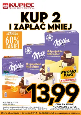 Kupiec - gazetka promocyjna Promopaki od środy 03.12 do wtorku 09.12 - strona 6