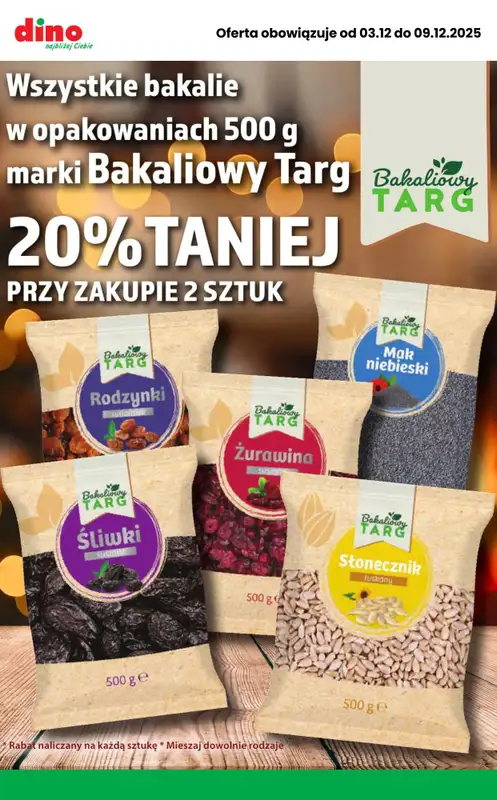 Dino - gazetka promocyjna Najlepsze promocje! od środy 03.12 do wtorku 09.12 - strona 7