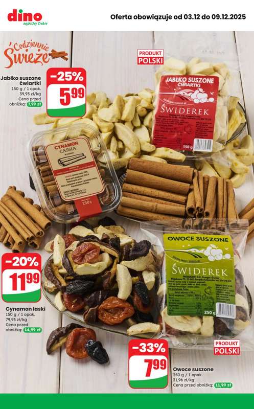 Dino - gazetka promocyjna Najlepsze promocje! od środy 03.12 do wtorku 09.12 - strona 8