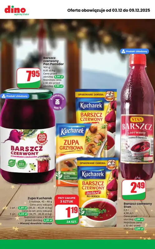 Dino - gazetka promocyjna Najlepsze promocje! od środy 03.12 do wtorku 09.12 - strona 6
