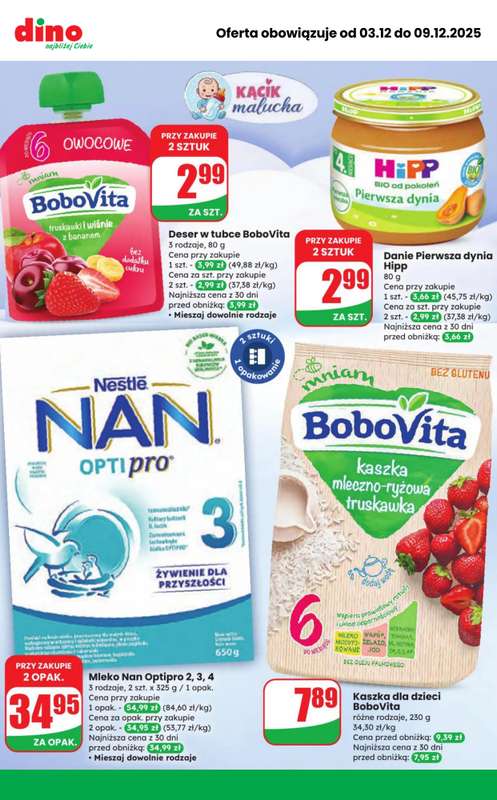 Dino - gazetka promocyjna Najlepsze promocje! od środy 03.12 do wtorku 09.12 - strona 11