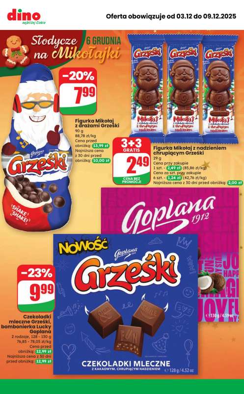 Dino - gazetka promocyjna Najlepsze promocje! od środy 03.12 do wtorku 09.12 - strona 3